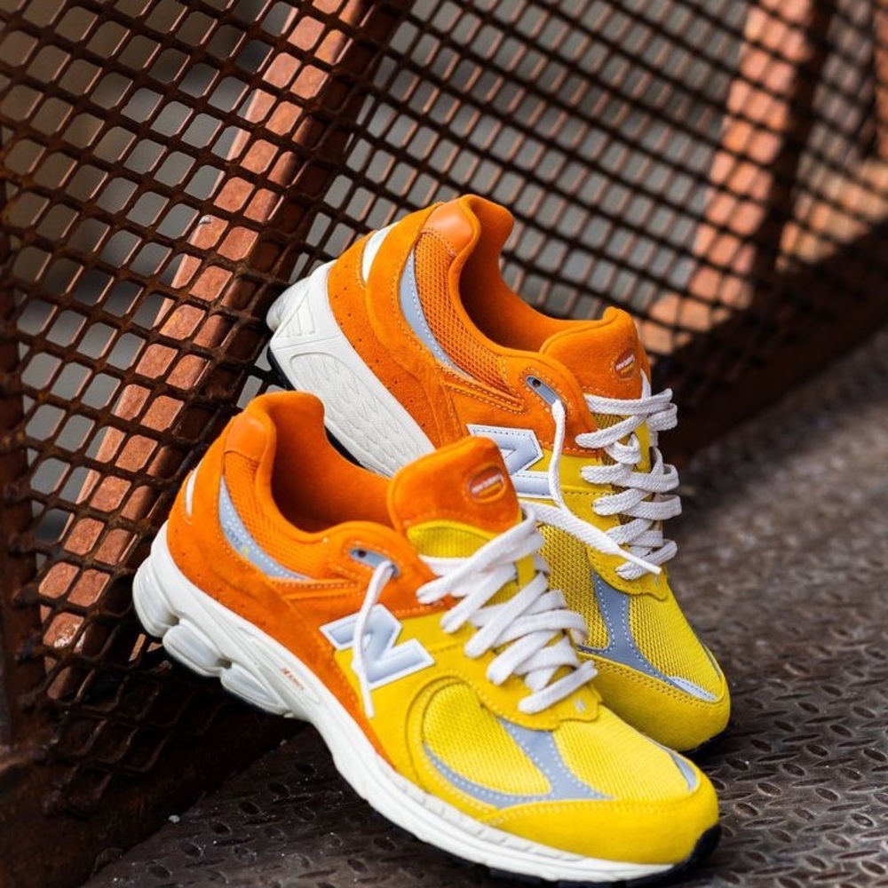 New Balance 2002R Ginger Lemon Orange Sneakers NWT women’s 10.5